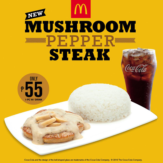 Mcdonald's Mushroom Pepper Steak | Sweetroxieee by Roxanne Lacap
