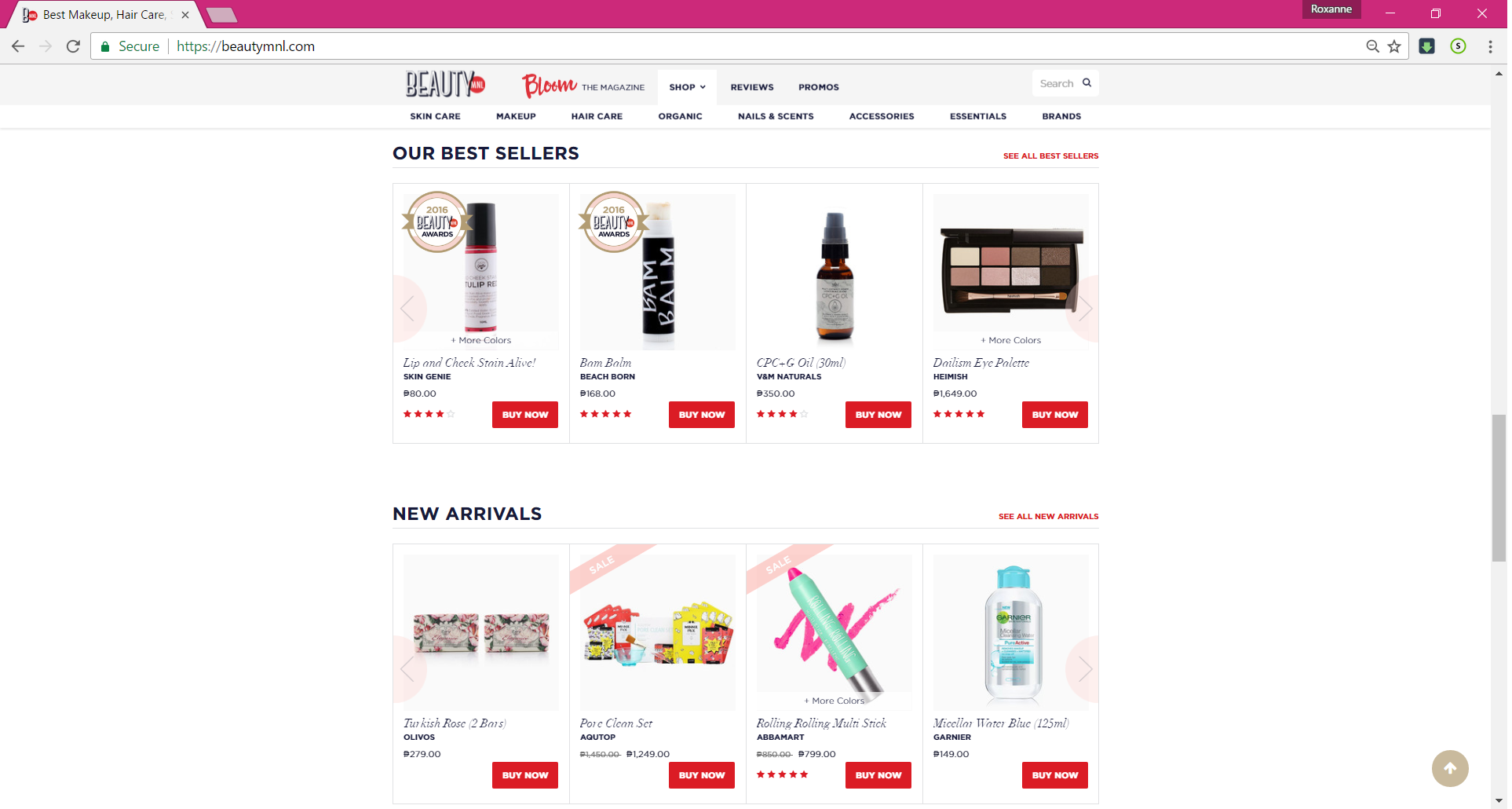 BeautyMNL List Best Sellers and New Arrivals