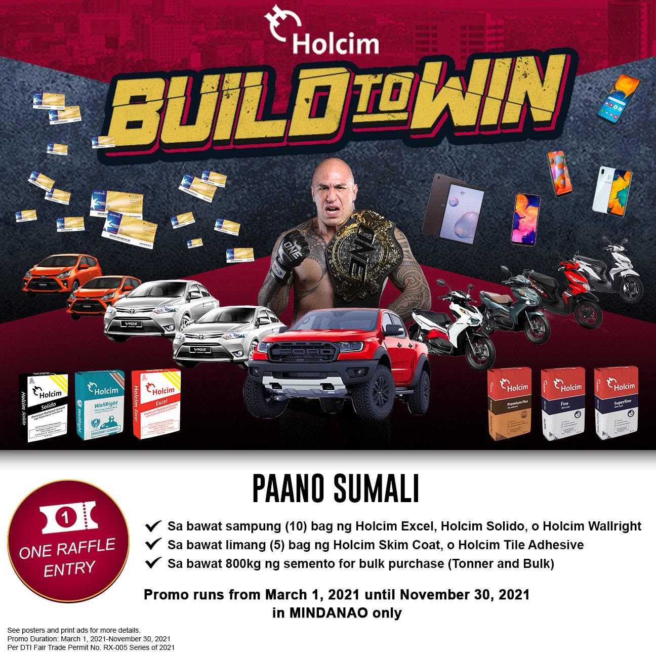 Holcim Build To Win Promo