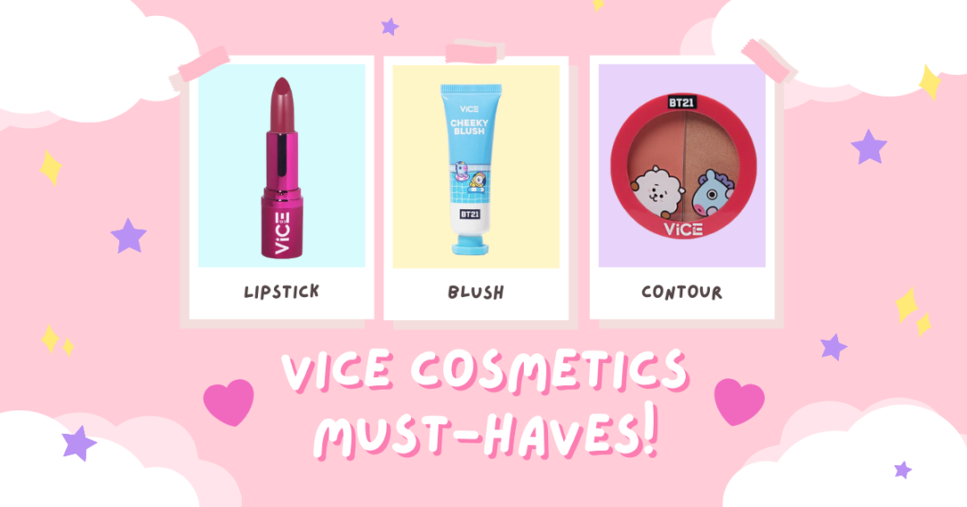 Shopee Vice Cosmetics Must Haves