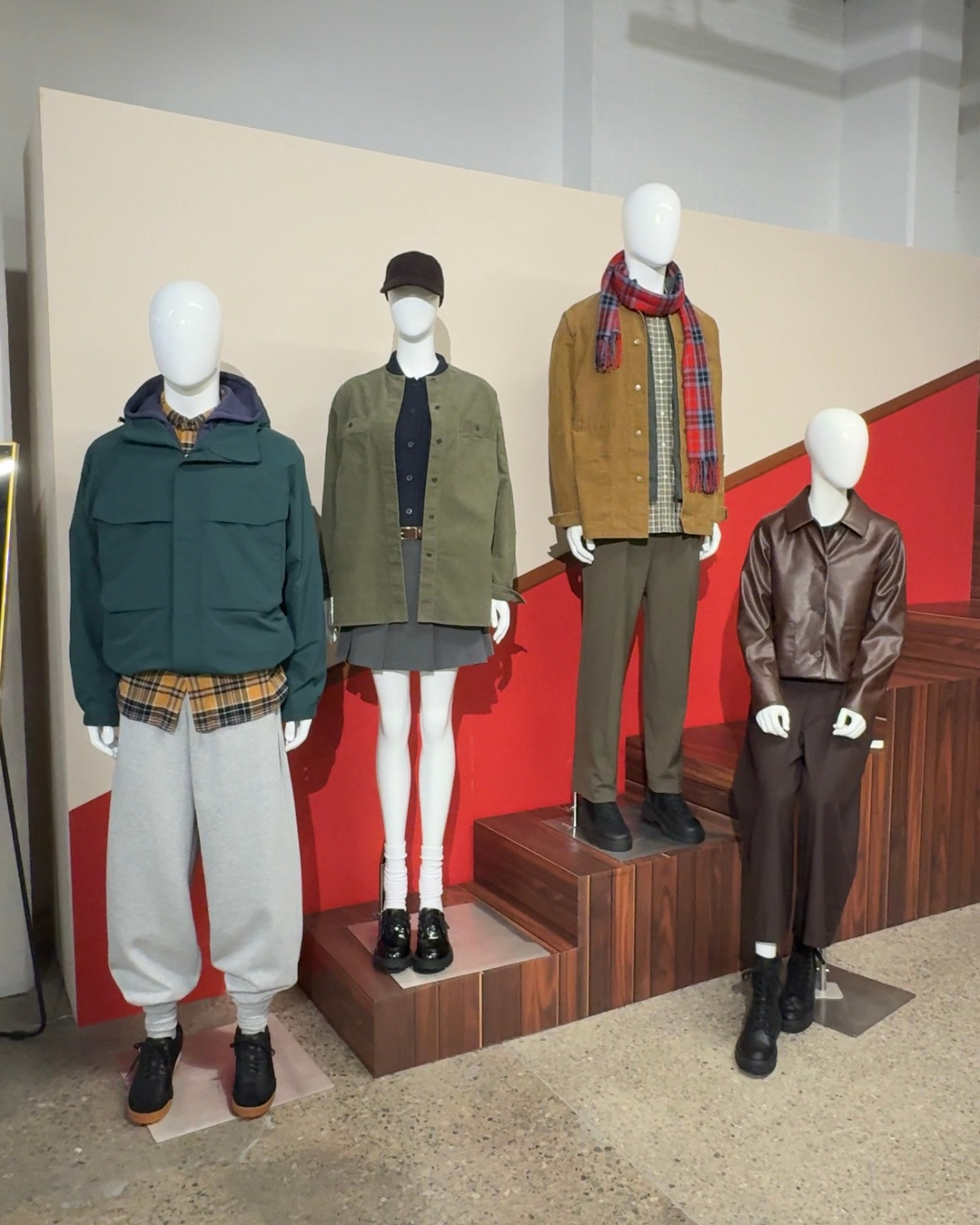 Preppy Fall for Uniqlo Lifewear Collection 2025 Influencer Content Creator Event