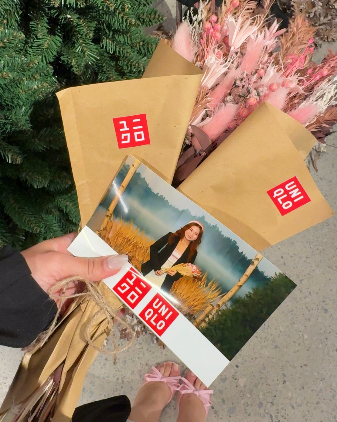 Fall-themed bouquet for the Uniqlo Canada Content Creators Influencers Event